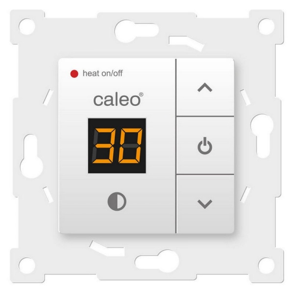 Терморегулятор CALEO 720 с адаптерами белый